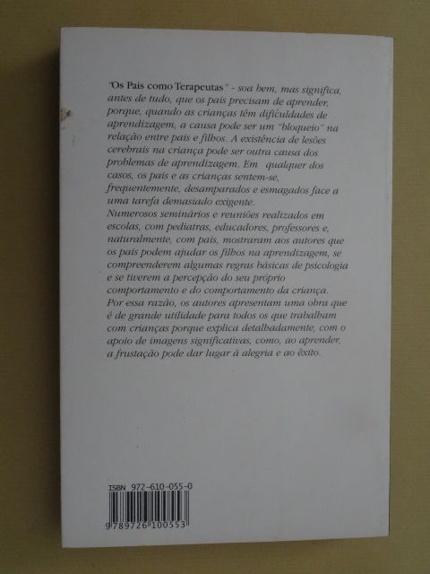 Os Pais Como Terapeutas de Fritz Jansen