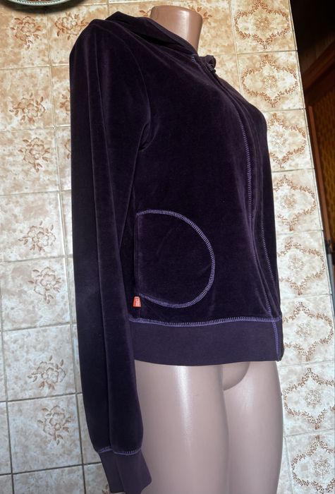 Велюрова кофта 44р