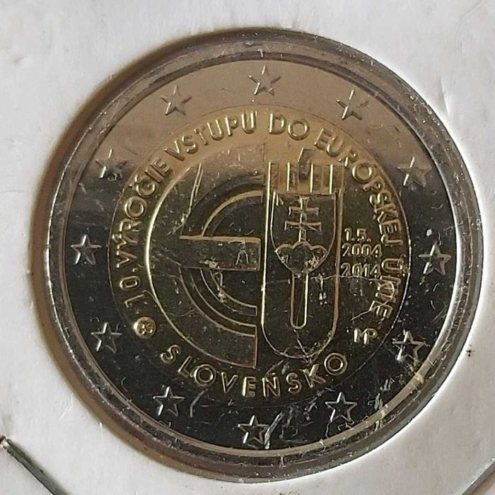 2 Euros de 2014 da Eslováquia, 10 Anos na União Europeia