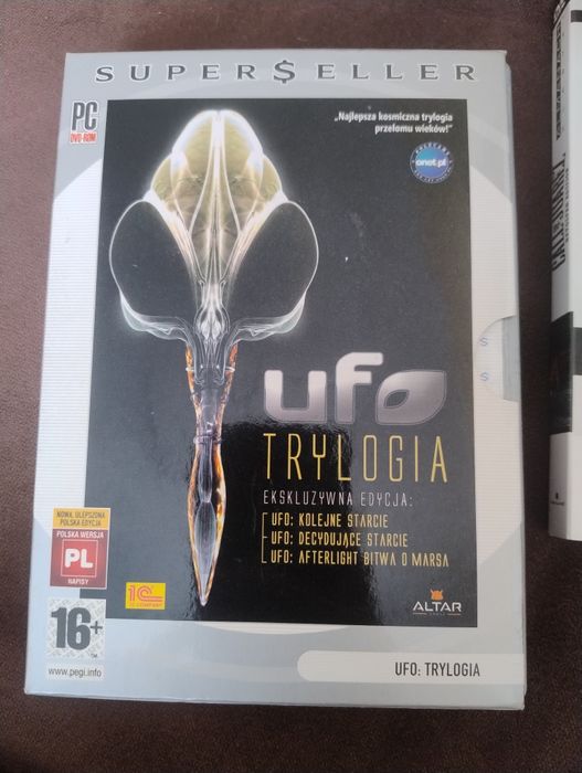Ufo Trylogia gra PC DVD-ROM ekskluzywna edycja PL Altar