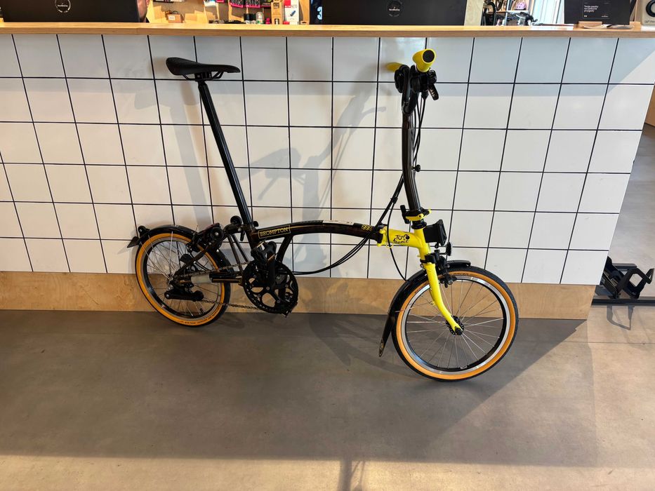 Rower składany Brompton C-line M6L limitowana edycja TDF