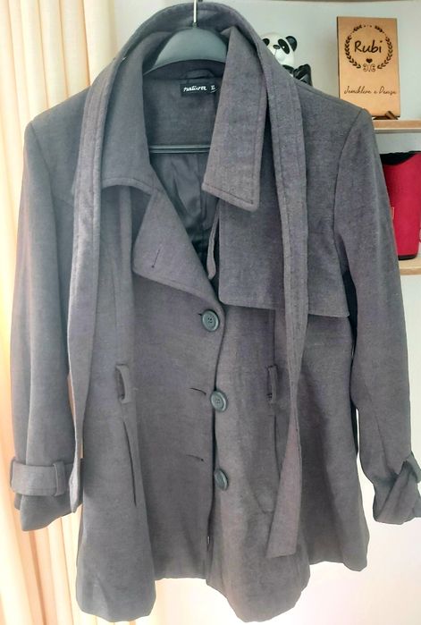 Casaco inverno cinza