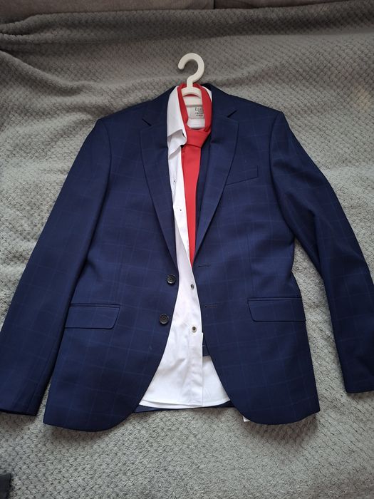 Garnitur młodzieżowy na 182 cm wzrostu slim
