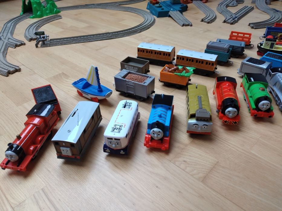 Mega kolekcja - Tomek trackmaster fisherprice