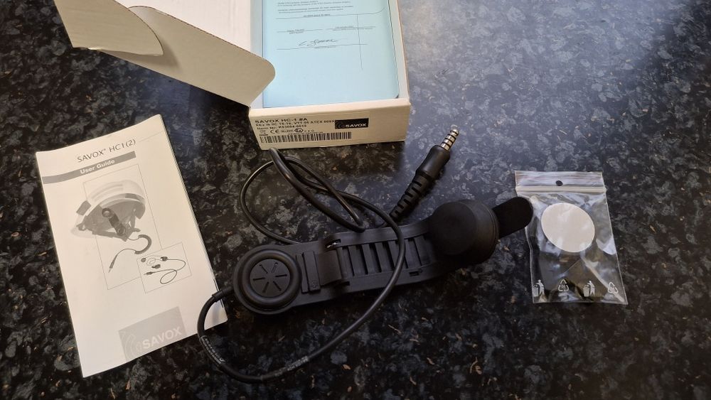 Słuchawka z mikrofonem kostnym Savox HC-1 ATEX