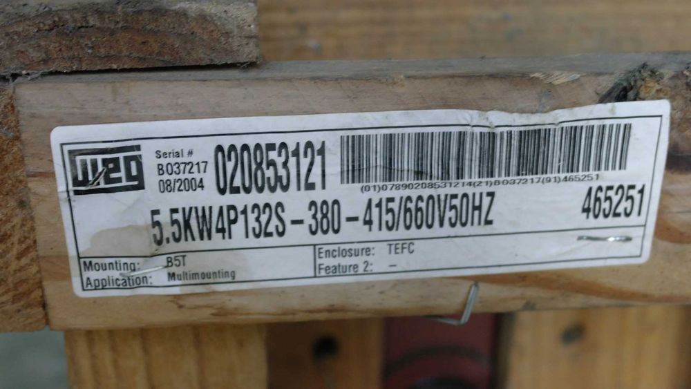 Motor Eléctrico 7.5HP