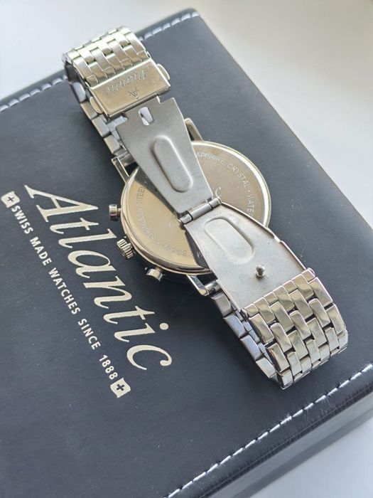 Швейцарские часы Atlantic Seabase Chronograph 60457.41.55