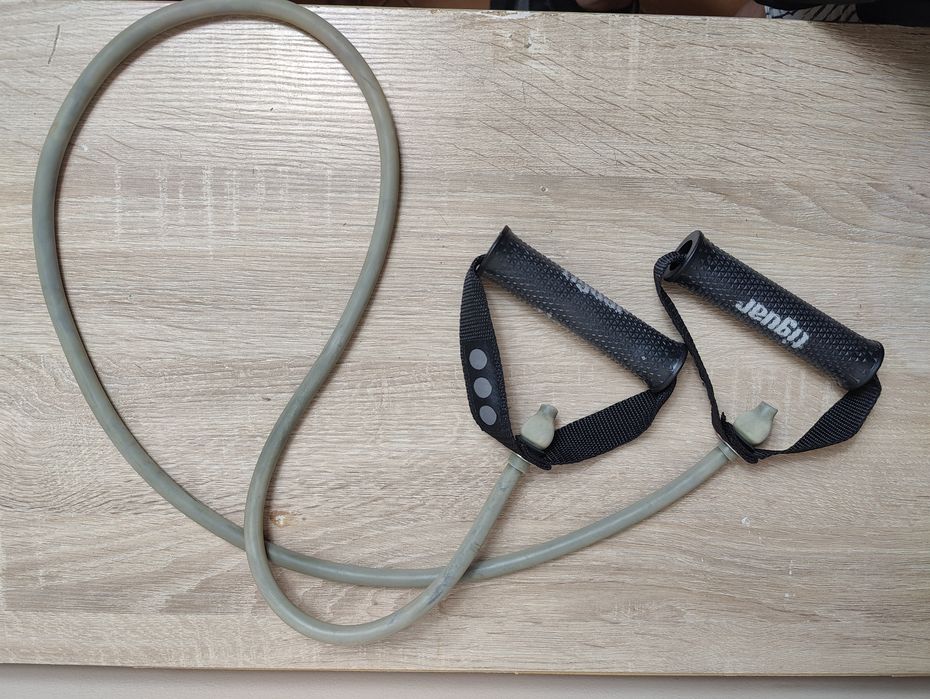 Gumą oporowa Ekspander Tubing Tiguar mega tube Mocna sziara