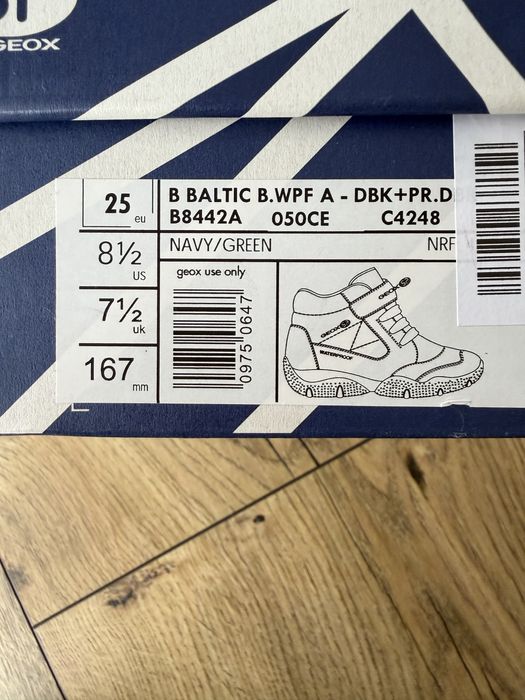 Geox нові черевики демісезон 25