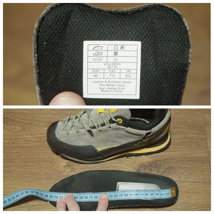 Трекінгові Scarpa Gtx Hiking boot low оригінал 40 розмір стан чудовий