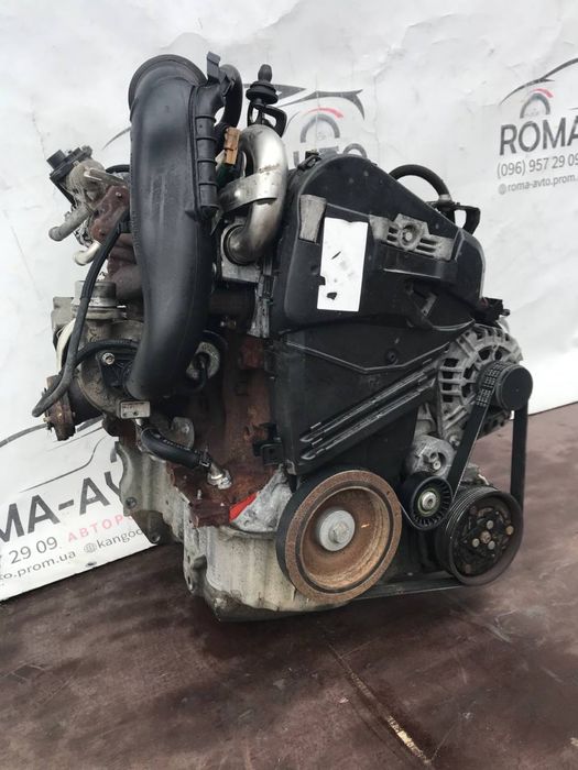 Мотор Renault 1.5dci k9k834 808 768 Двигун Кліо3 Мотор Delphi к9к 770