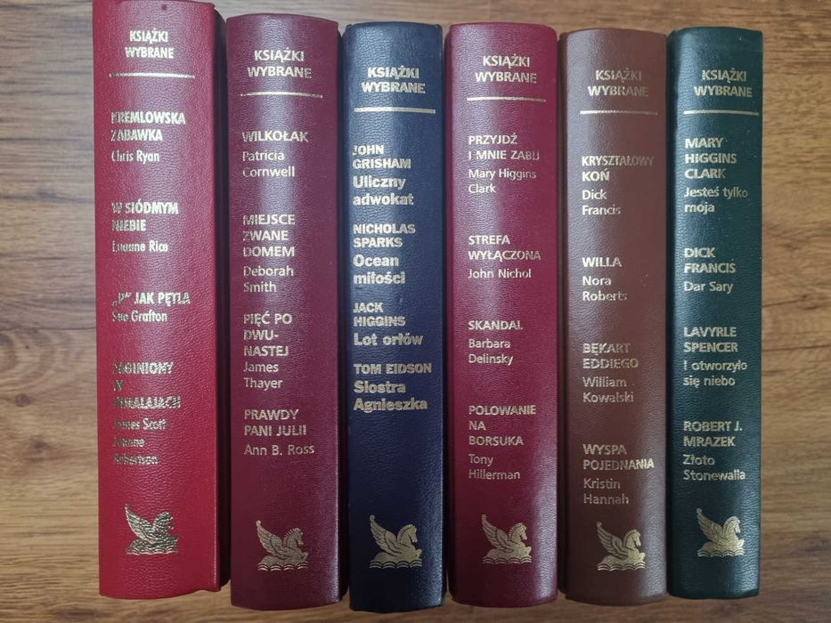 Książki wybrane Reader's Digest 6 sztuk