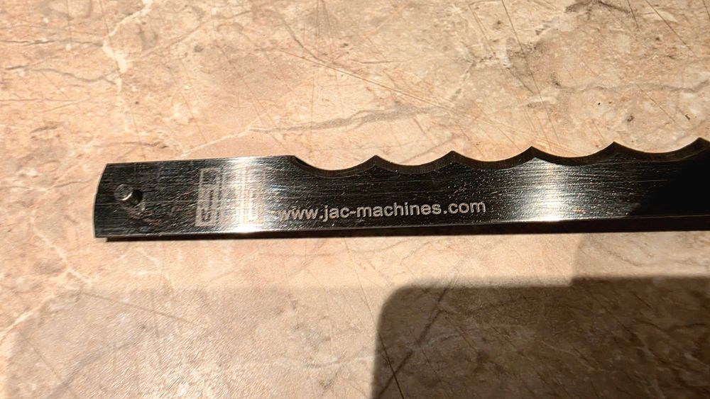 Noże do krajalnicy JAC, stalowe i teflonowe duże ilości