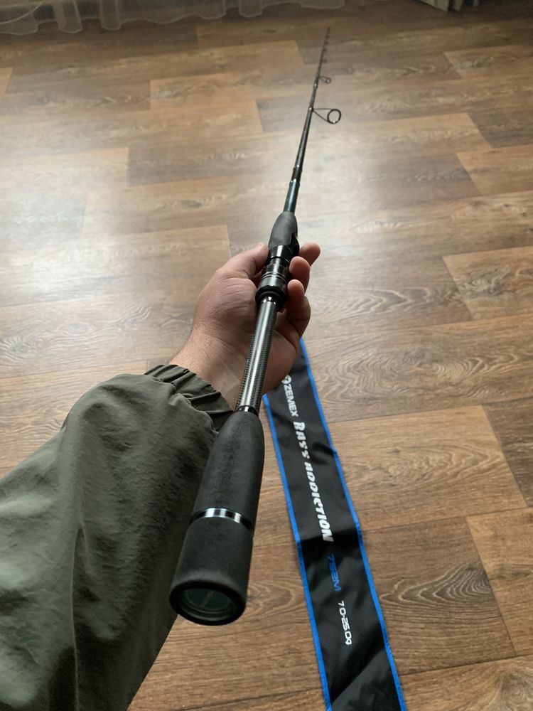 Спінінг zemex bass addiction 752m: 3 500 грн. - Полювання / риболовля ...