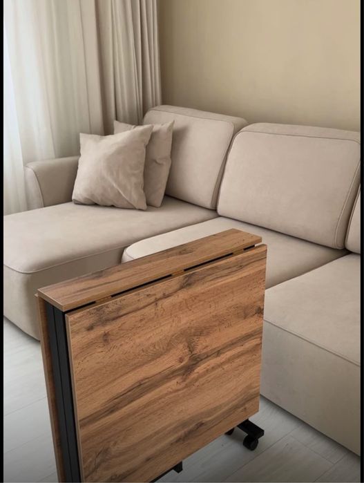 Стіл-книжка трансформер, ідеальний для кухні