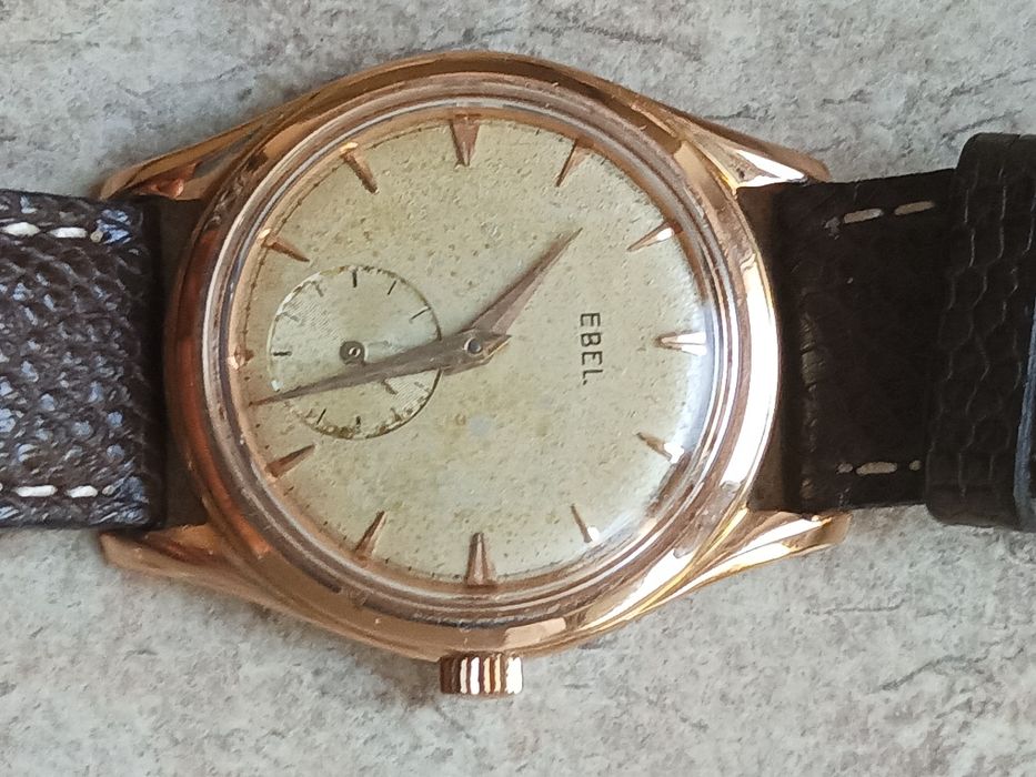 Ebel złoty 18K zegarek męski