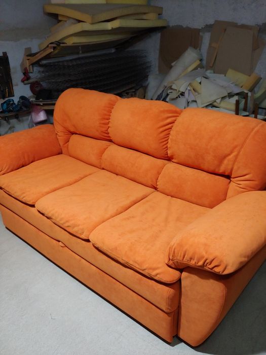 Перетяжка та ремонт м´яких  меблів