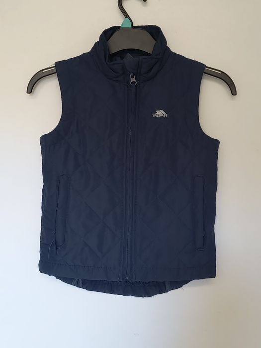 Pikowana kamizelka bezrękawnik Tresspass 110/116 dziewczęca jesienna