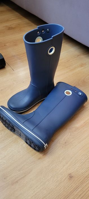 Чоботи Crocs жіночі чоботи з полімеру крослайт W6т