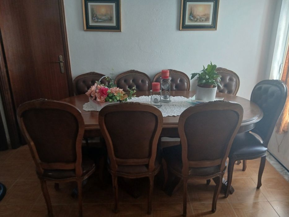 Mesa de sala 8 lugares
