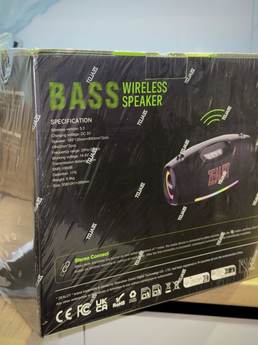 Zealot S89 250W Bluetooth колонка