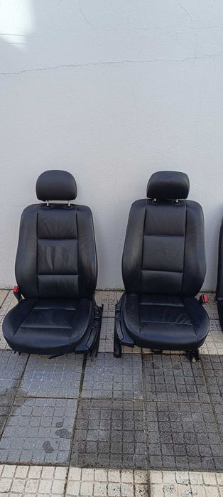 BMW e46 1999 interior em pele