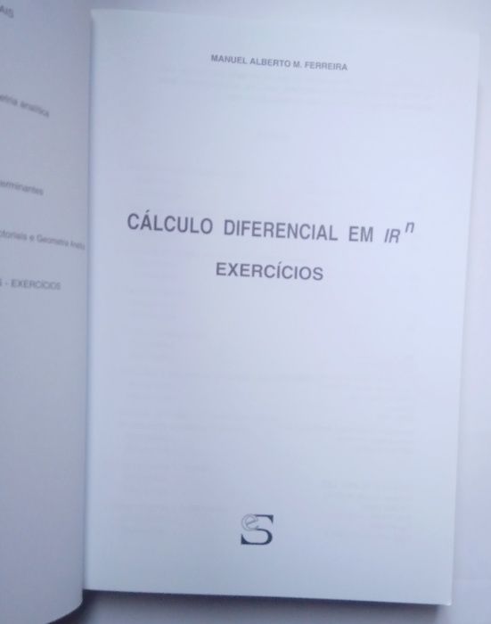 Matemática: Exercícios de Cálculo Diferencial em IRn