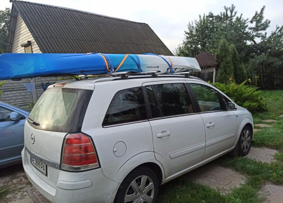 Новые Усиленные три аэропоперечины Q4 - JC60 на Opel Zafira В