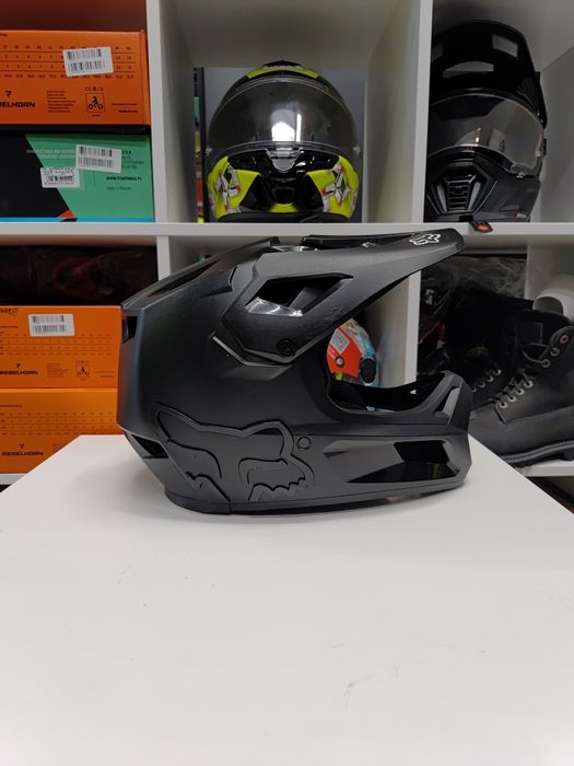 Kask FOX Rampage czarny black rower hulajnoga quad roz L