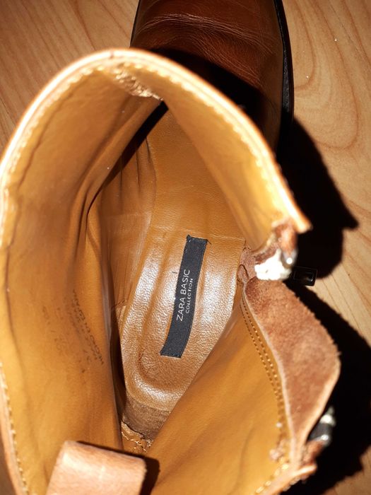 Sprzedam nowe krótkie damskie kozaczki firmy Zara roz. 37