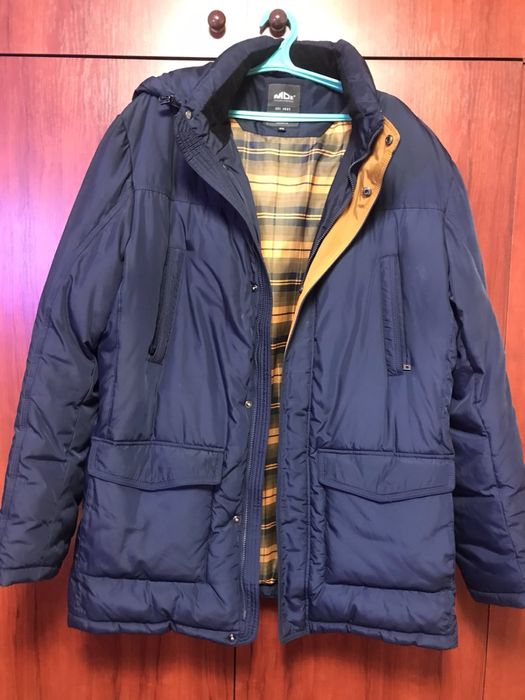 Зимовий пуховик чоловічий