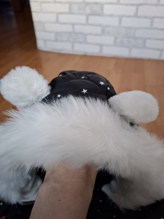 Зимовий комбінезон next некст чорний зимний комбинезон