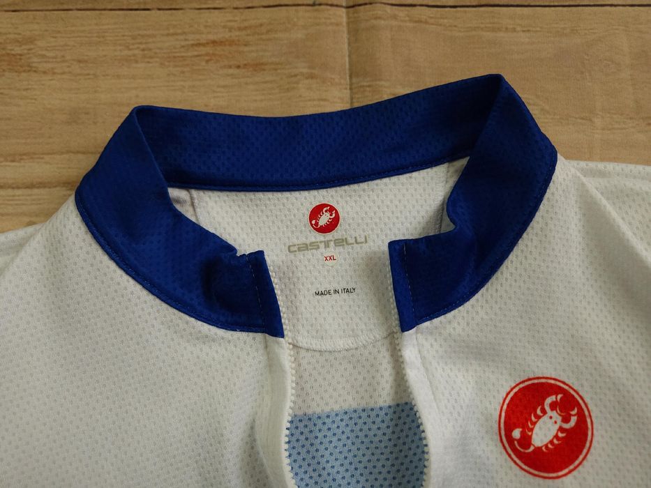 CASTELLI Koszulka Rowerowa TDC Full Zip Kieszeniami na Plecach r. XXL