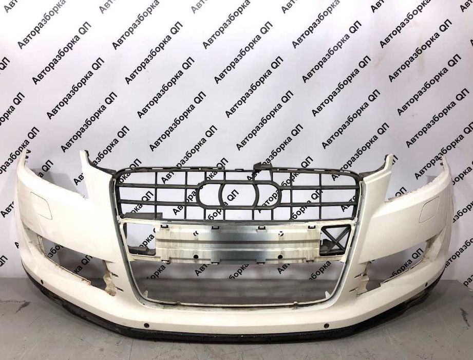 Бампер передний Audi Q7 (4L0807105B 4L0807061). Разборка Audi Q7 (4L)