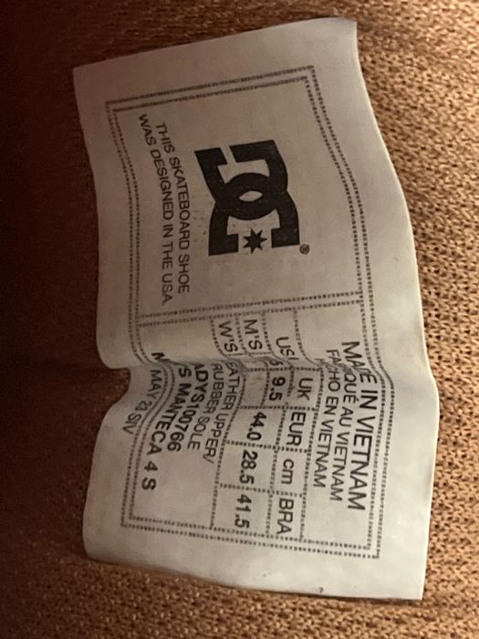 Buty DC Shoes manteca 4s