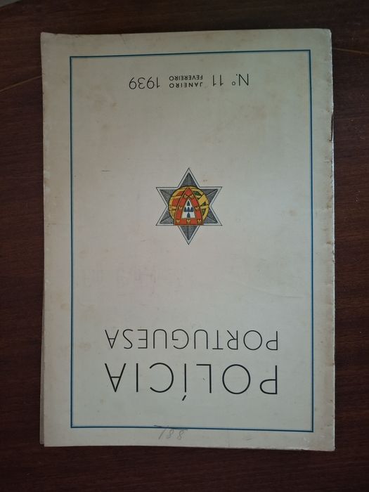 Revistas muito antigas PSP policia portuguesa