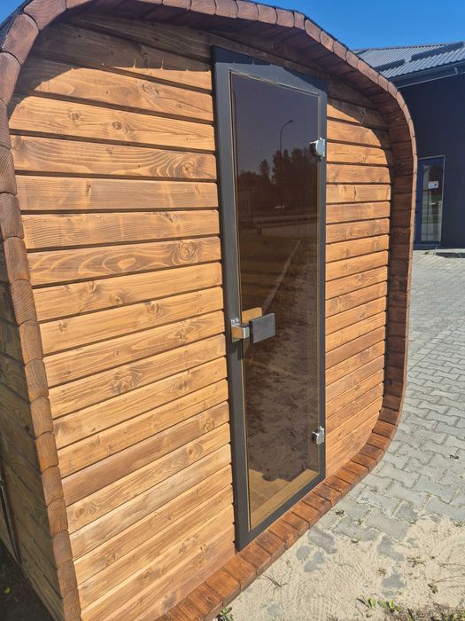 SAUNA QUADRO – Gotowa sauna ogrodowa, super jakość