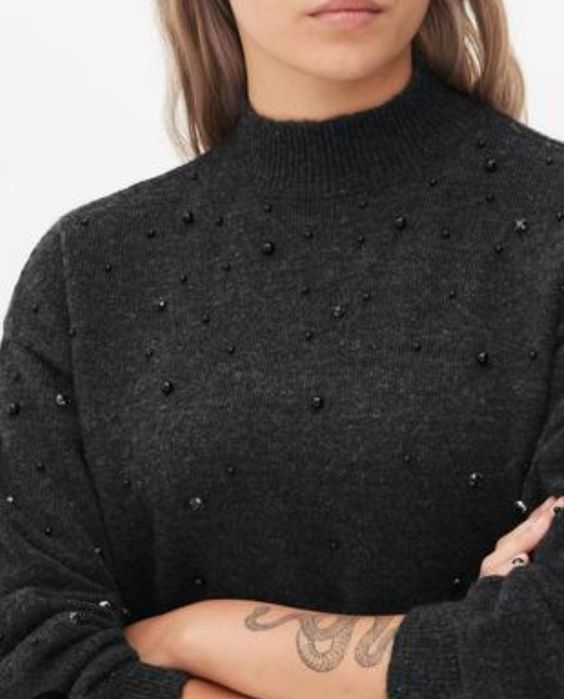 Кофта свитер шерстяной оверсайз зима Primark L-XL