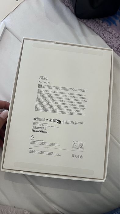 Ipad 10 A16 novo.