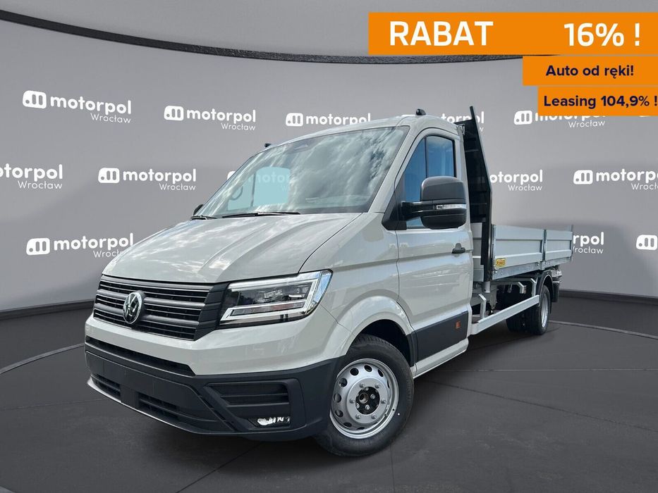 Volkswagen Crafter 50 WYWROTKA Poj. Kabina na bliźniaku DMC=3.5t, 2.0BiTDI 163KM, 4490 mm  50 WYWROTKA, Poj. Kabina na bliźniaku DMC=3.5t, 2.0BiTDI 163KM