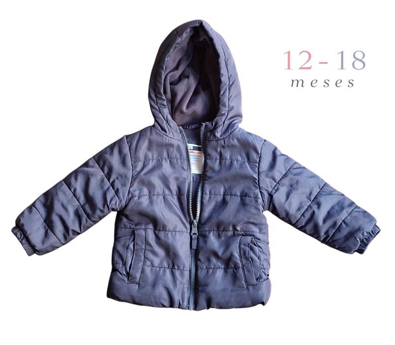 Casaco Acolchoado Azul Zippy 12-18 meses