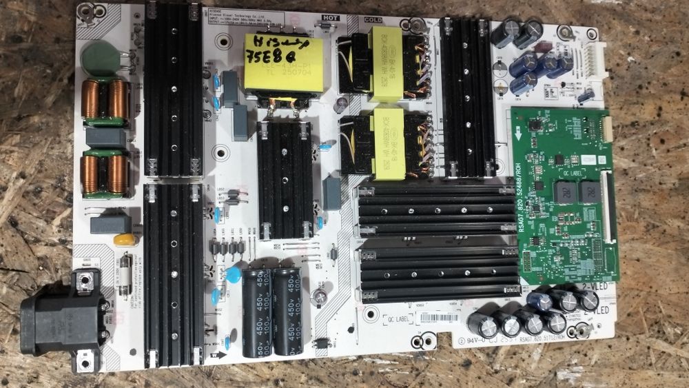 Placa de alimentação hisense RSAG7.820.51712