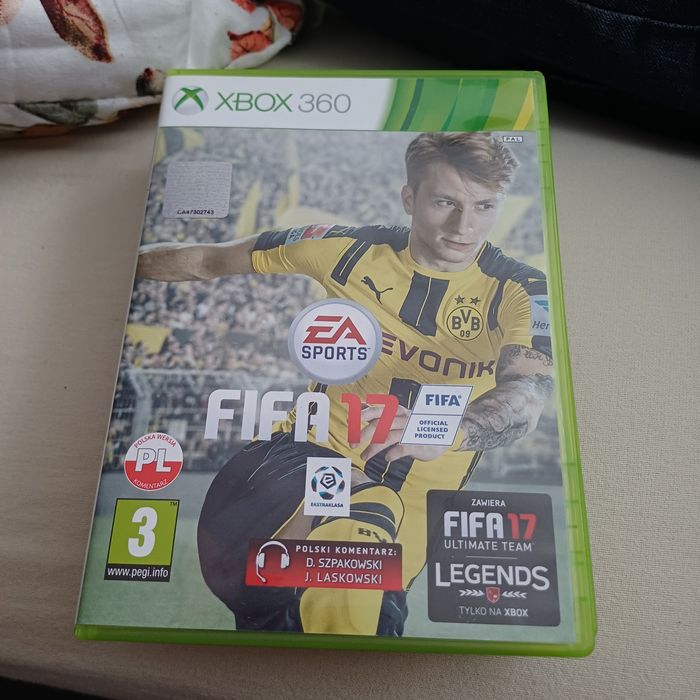 Fifa 17 na xbox 360