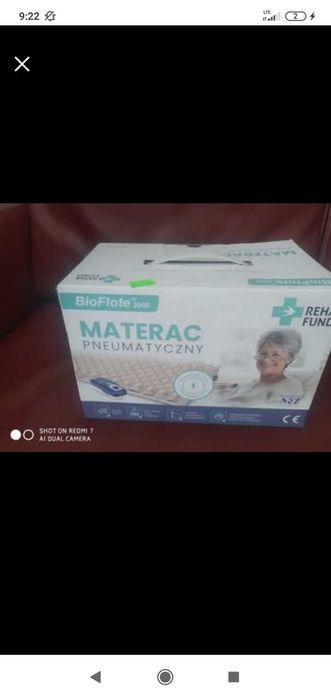 Materac przeciwodleżynowy