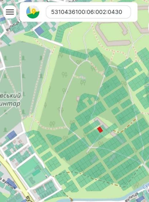 Земельна ділянка біля Центру на Озерному[]