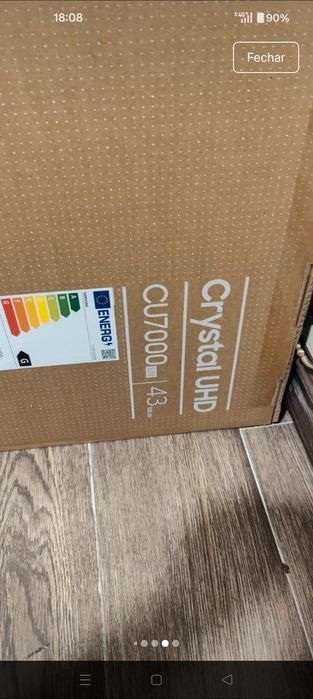 TV Samsung 43" Crystal UHD 4k smart