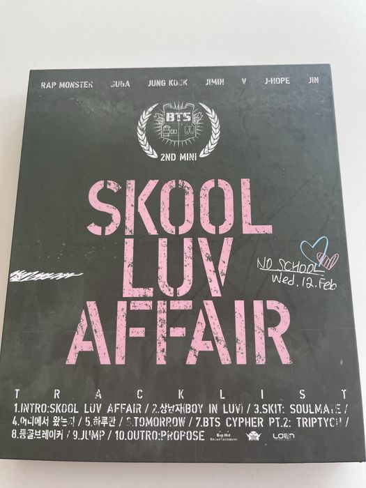 BTS album original SKOOL Luv Affair