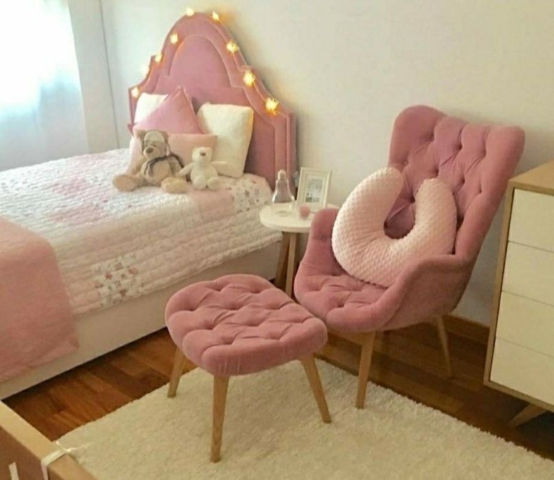 Cadeirão cor Rosa Paris