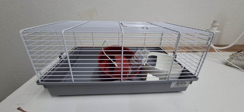Gaiola hamster e acessórios
