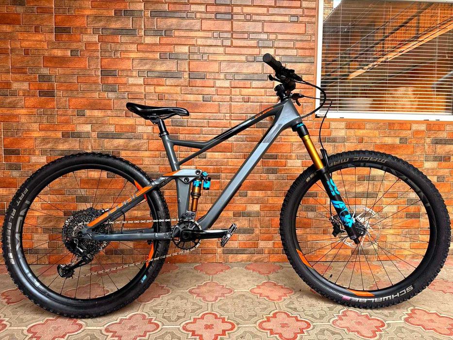 Велосипед CUBE Stereo 27.5"L" SRAM GX 1x12, FOX 36 Kashima 150 mm Carbon 13Кг